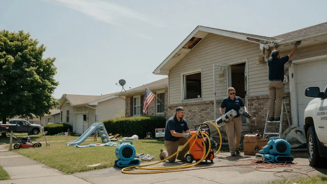 Water Damage Restoration in Wheatland, PA near me